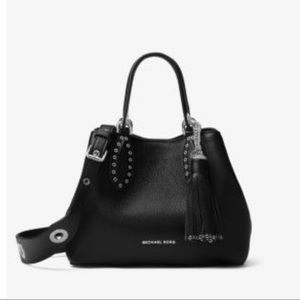 MICHAEL KORS Brooklyn Small Leather Satchel